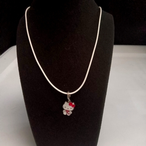 NEW Hello Kitty Corded 18" Necklace - Picture 2 of 2